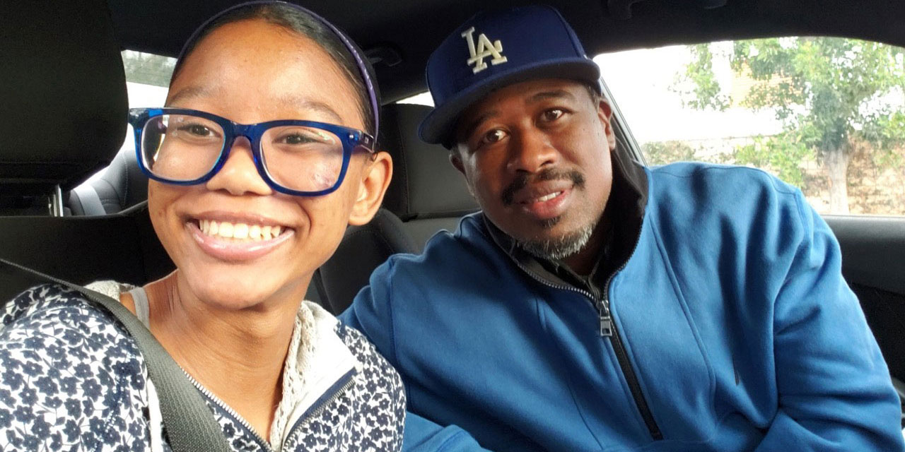 Father and Daughter, Derrick and Zara