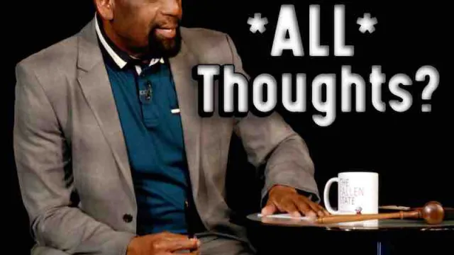 Church, August 29, 2021: All Thoughts Are Lies