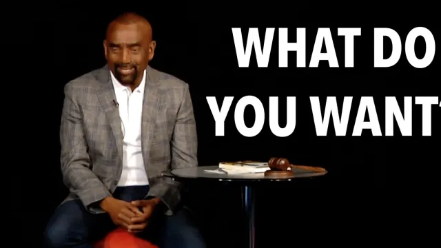 Jesse asks at Church: What do you want in life?