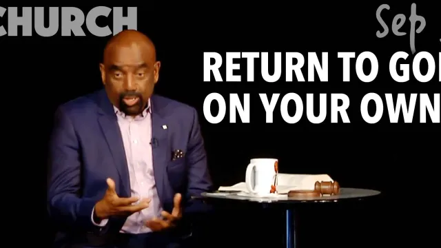 At Church, Jesse asks: Can you return to God on your own? (Sep 9)