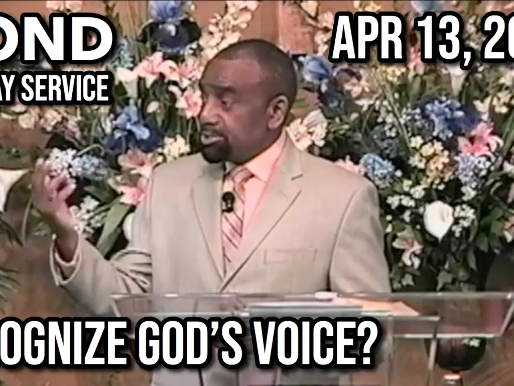 How Do You Recognize God's Voice? (Sunday Service, Apr 13, 2008)
