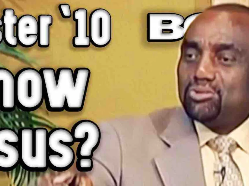 Easter Sunday Service 2010: Do You Know Jesus?