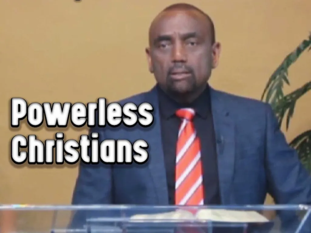 Powerless Christians: Oct 6, 2013, BOND