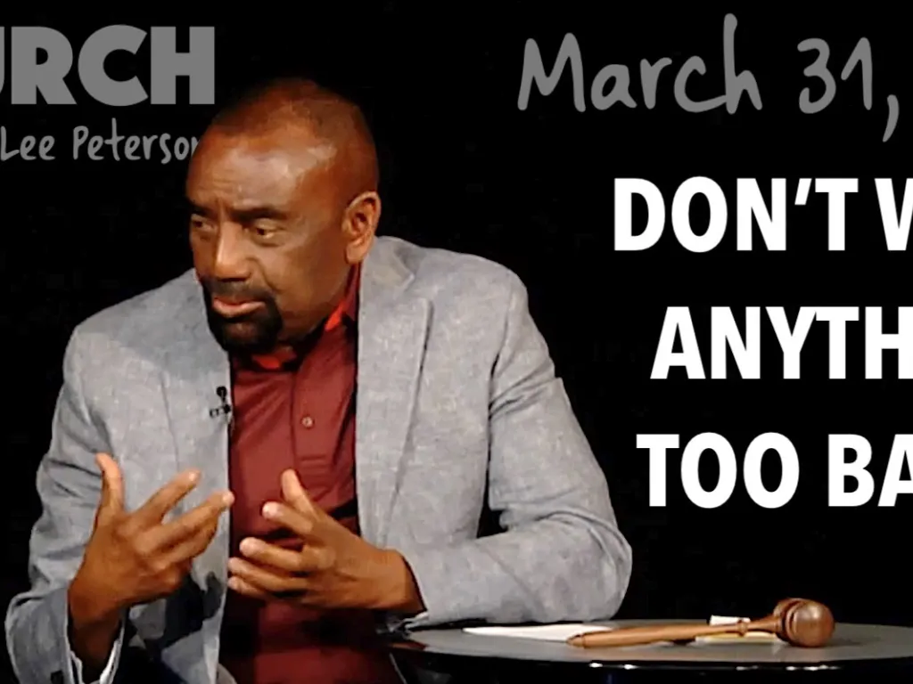 Don't Want Anything Too Badly (Church, Mar 31, 2019)