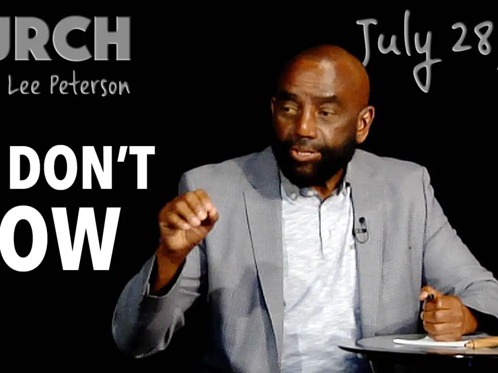 You Don't Know Right from Wrong (Church, July 28, 2019)