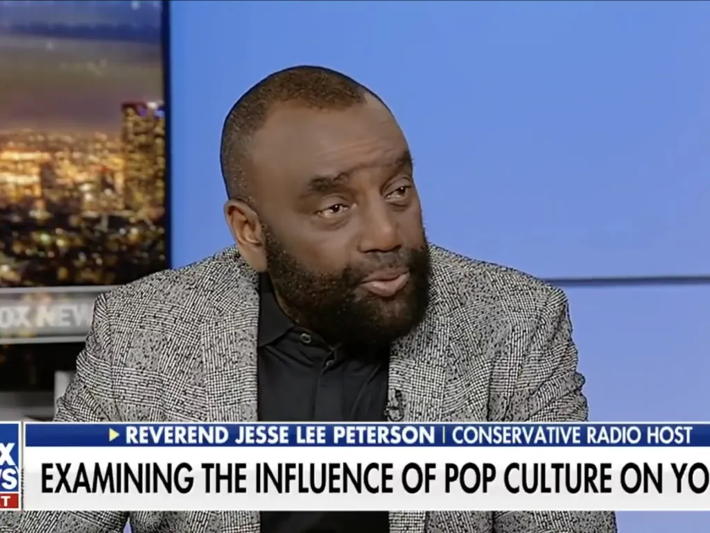 Jesse Lee Peterson on Fox News @ Night with Trace Gallagher (youth and pop culture)