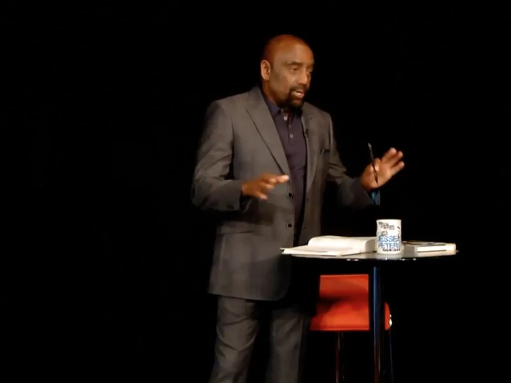 Jesse at Church asking, How do you see God?