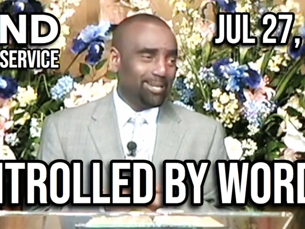 More on Being Controlled by Words (Sunday Service, Jul 27, 2008)