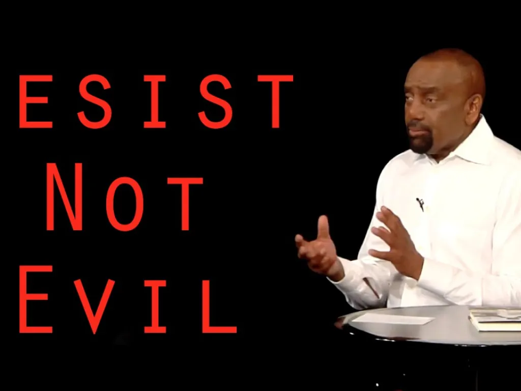 RESIST NOT EVIL